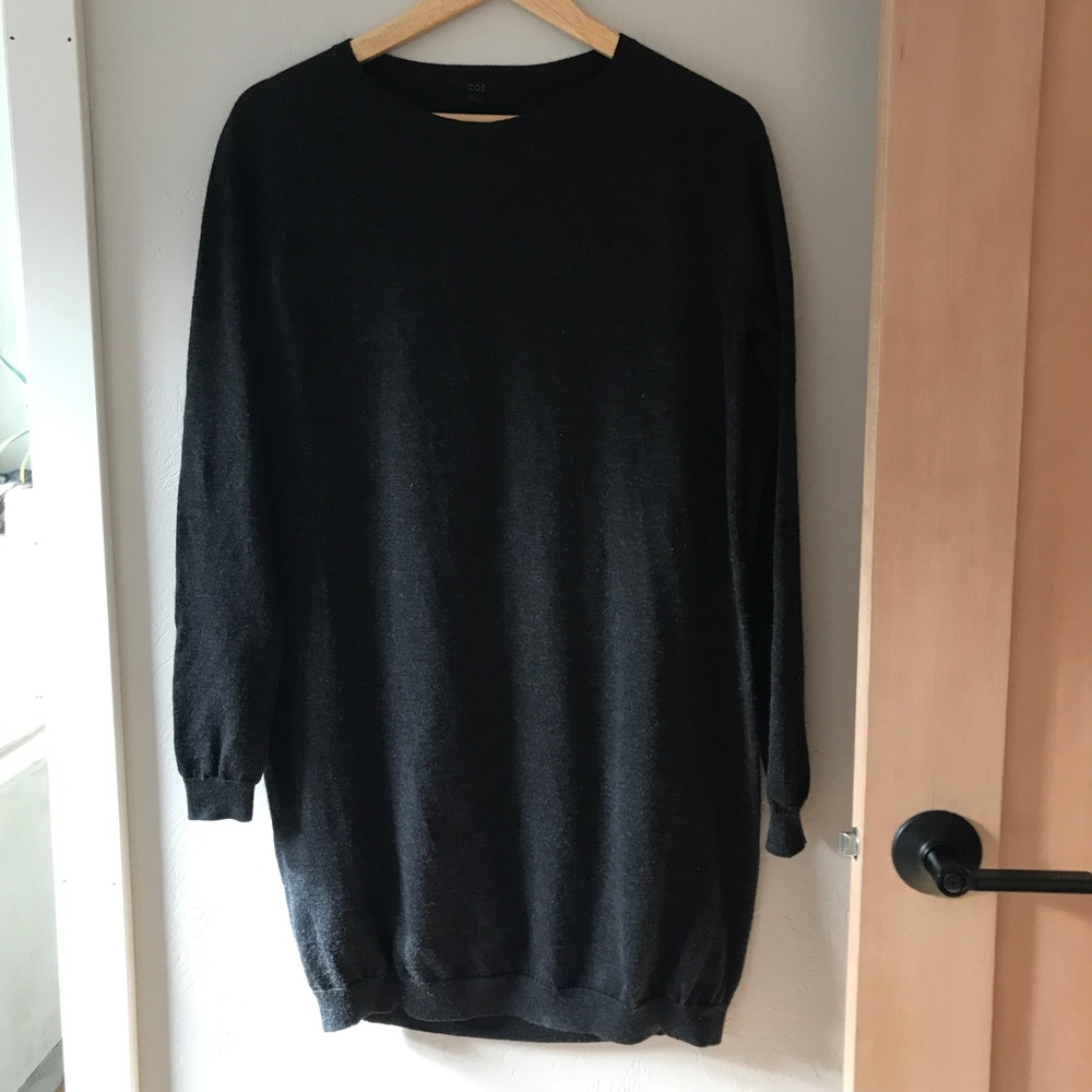 Cos Merino wool sweater dress | small